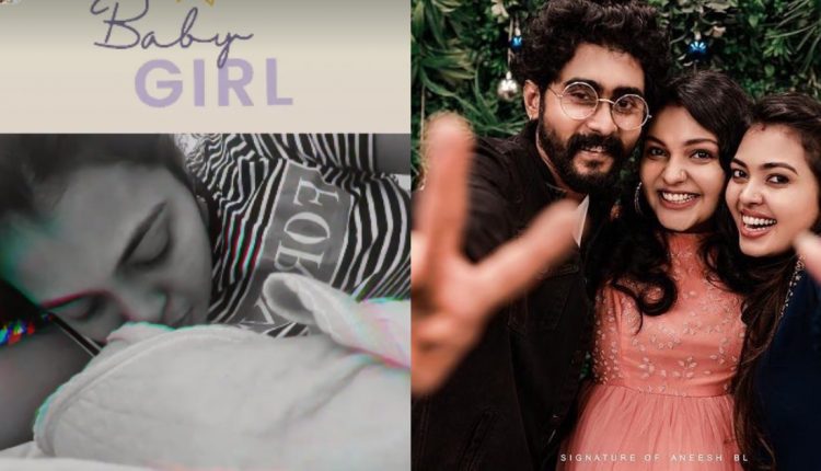 Parvathy blessed with baby girl