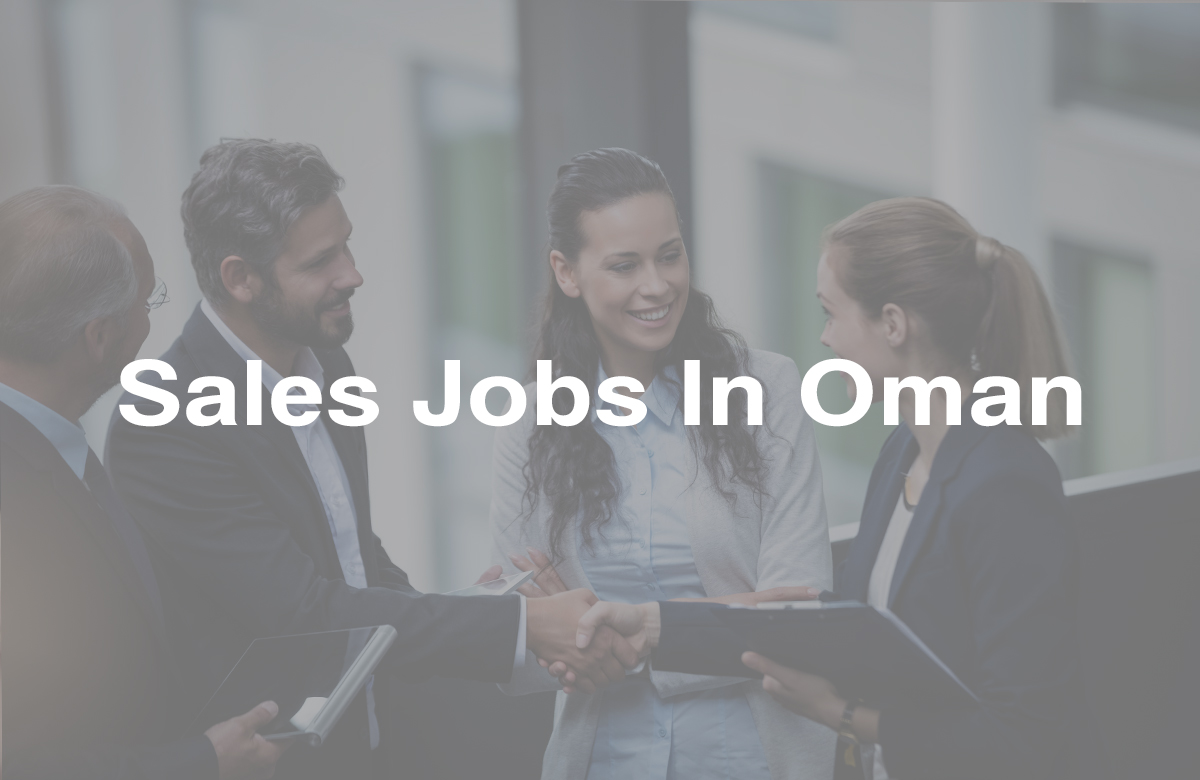 Sales Jobs In Oman 29 March 2023