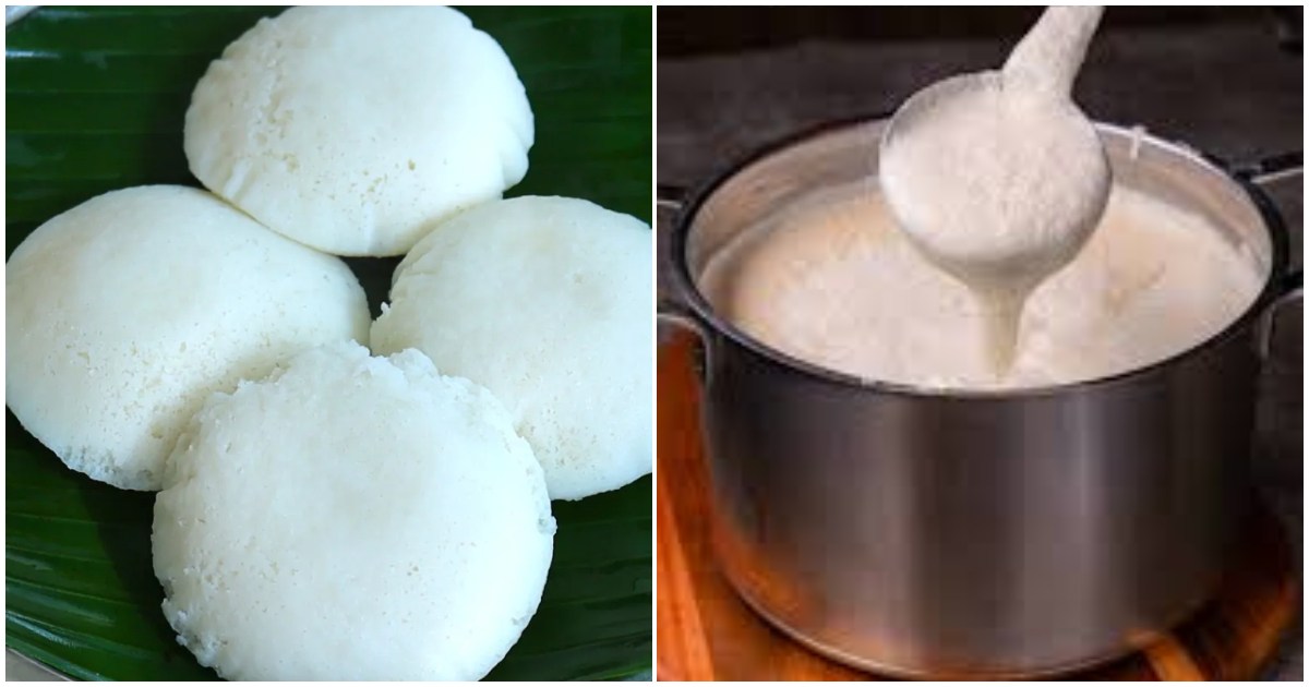 Soft Iddali Easy Recipe Malayalam
