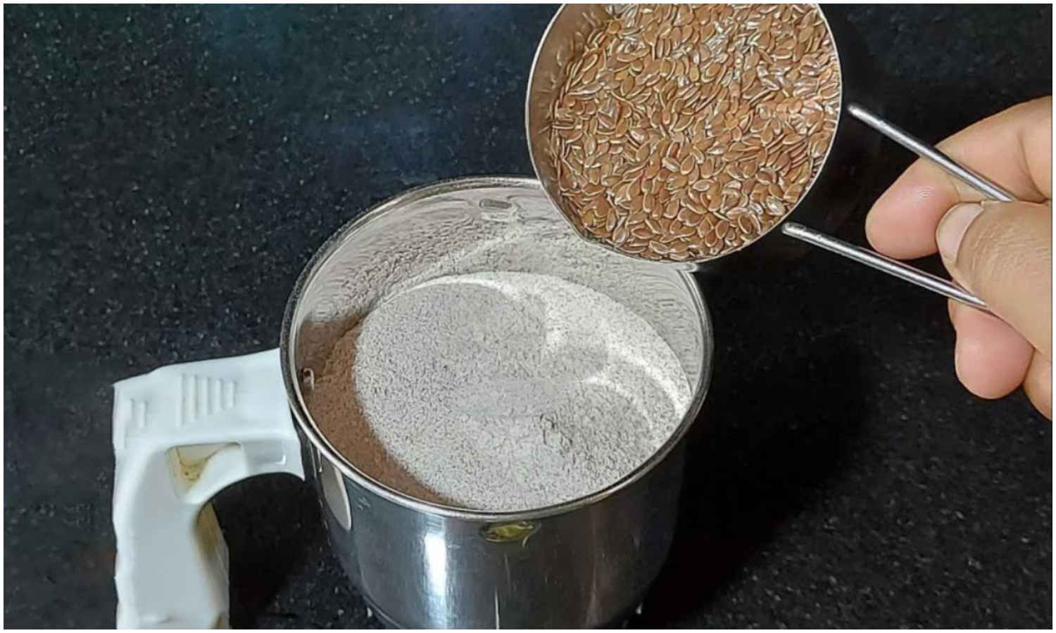 Protein Rich Ragi Flax Seeds Laddu Recipe Video (2)