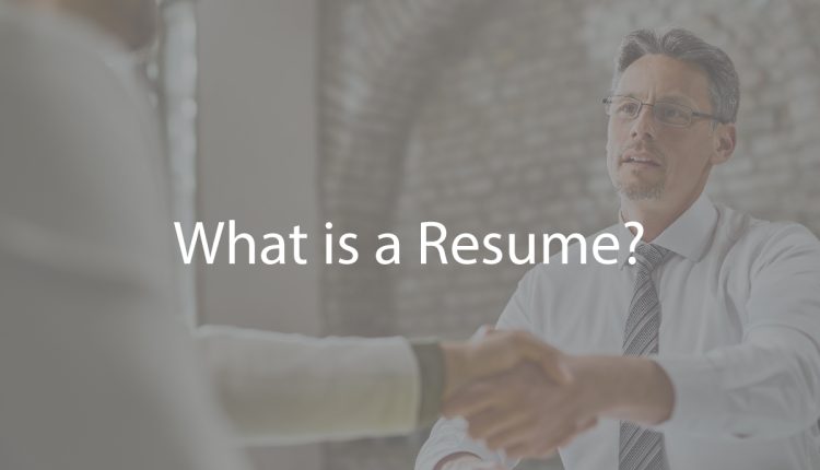 What is a Resume