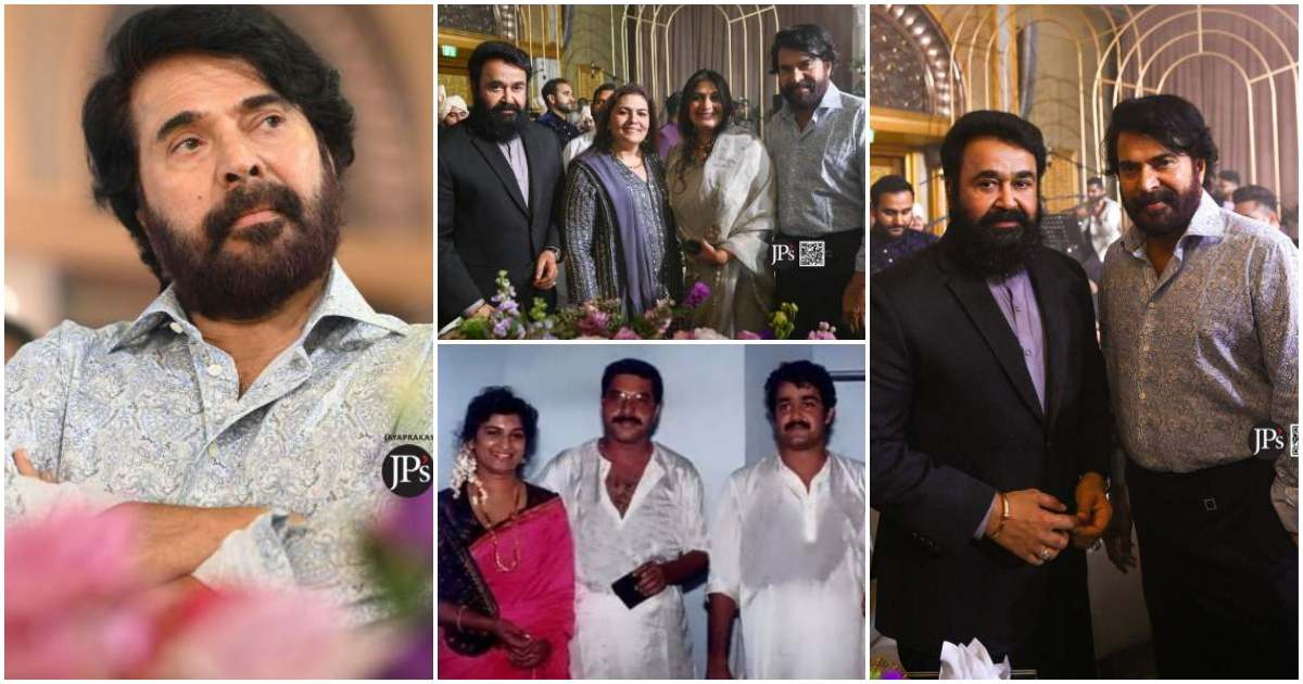 Mohanlal And Mammootty Family 35 Years Of Togetherness Viral