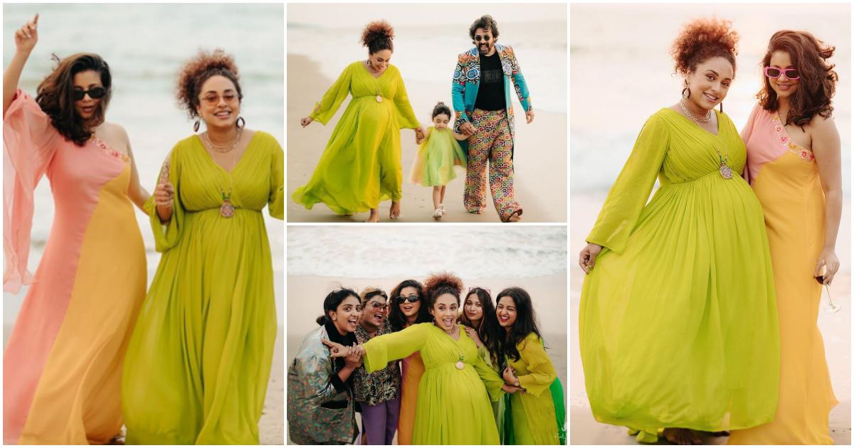 Pearle maaney pregnancy baby shower Celebration