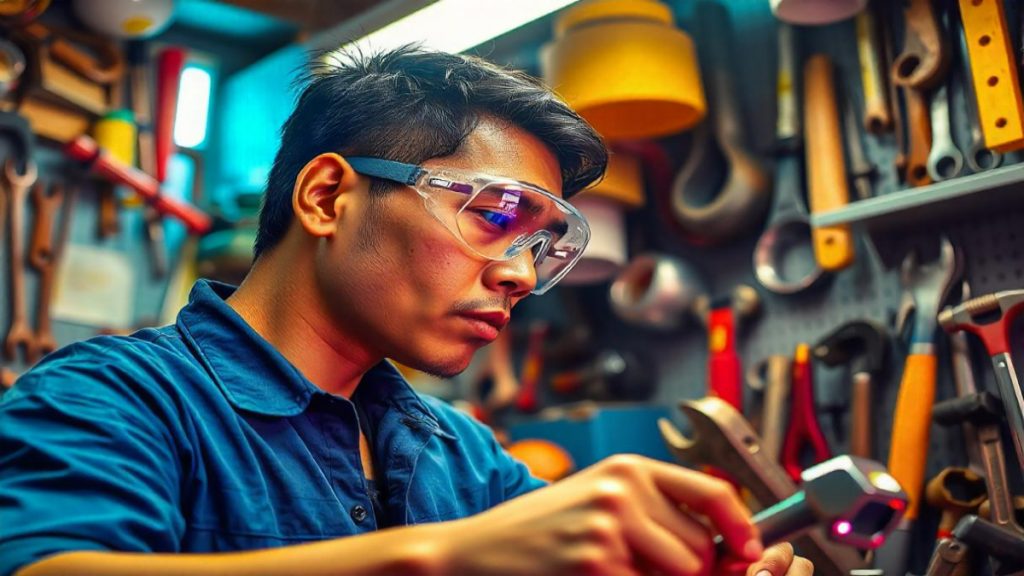 Tool Keeper in Dubai, Sharjah job- working with his tools